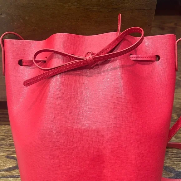 Mansur Gavriel Cherry Red Crossbody Bag - Picture 8 of 11